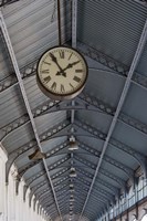 Mozambique, Maputo, Colonial era C.F.M. Train Station Fine Art Print