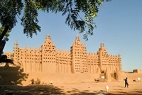 Mosque at Djenne, Mali, West Africa Fine Art Print