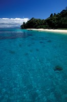 Nosy Tanikely Surrounded by Deep Blue Ocean, Madagascar Fine Art Print
