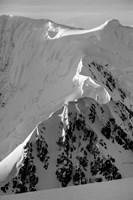 Mountain peaks along Neumayer Channel, Anvers Island, Antarctica. Fine Art Print