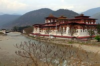 Punakha Dzong, Punakha, Bhutan Fine Art Print