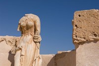 Headless Statue, Sabratha Roman Site, Tripolitania, Libya Fine Art Print