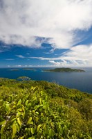 Seychelles, La Digue, Nid d' Aigle Peak Fine Art Print