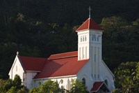 Seychelles, Mahe Island, Cascade, St. Andrew Church Fine Art Print