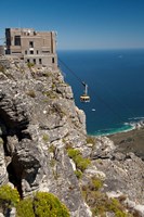 South Africa, Cape Town, Table Mountain, Tram Fine Art Print