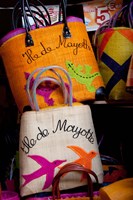 Straw Market, Mamoudzou, Mayotte, French Comoros Fine Art Print