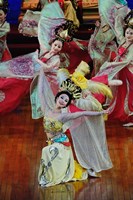 Tang Dynasty Performance, Xian, China Fine Art Print