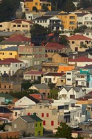 Suburb of Bo-Kaap, Cape Town, South Africa Fine Art Print