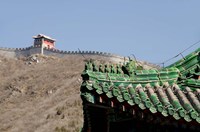 The Great Wall of China at Juyongguan, Beijing, China Fine Art Print