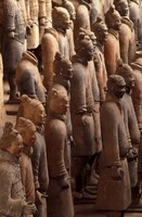 Terra Cotta Warriors at Emperor Qin Shihuangdi's Tomb, China Fine Art Print