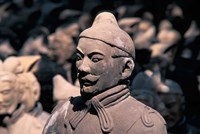 Terra Cotta Warriors at Emperor Qin Shihuangdi's Tomb, China Fine Art Print