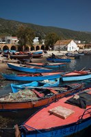 Tunisia, Northern Tunisia, Ghar el-Melh, fishing boat by Walter Bibikow - various sizes