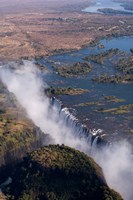 Victoria Falls, Zambesi River, Zambia Fine Art Print