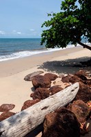 View of the ocean on the Gulf of Guinea, Libreville, Gabon Fine Art Print