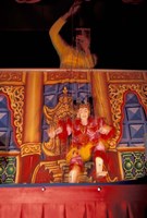 Traditional Puppet Show, Myanmar Fine Art Print