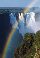 Waterfalls, Victoria Falls, Zimbabwe, Africa Fine Art Print