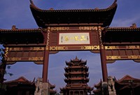 Yellow Crane Chamber, Sichuan, China Fine Art Print