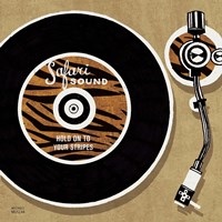 Analog Jungle Record Player Fine Art Print