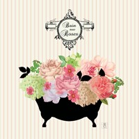 Bain du Jardin III no Border Fine Art Print