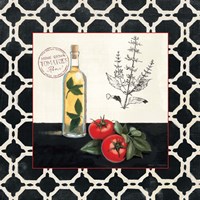 Basil and Tomatoes Fine Art Print