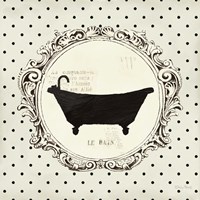 Cartouche Bath Fine Art Print