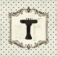 Cartouche Sink Fine Art Print