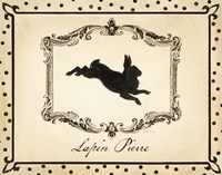 Cartouche Lapin I Fine Art Print