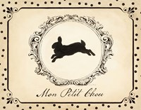 Cartouche Lapin II Fine Art Print