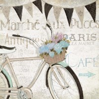 French Flea Market I Fine Art Print