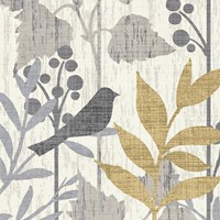 Garden Leaves Square V Framed Print