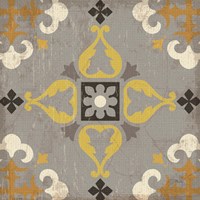 Golden Glow Square VIII Fine Art Print