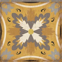 Golden Glow Square XVIII Fine Art Print