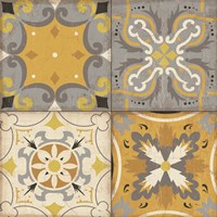 Gray Glow Square 4 Up Fine Art Print