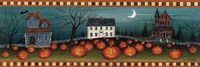 Halloween Eve Crescent Moon Fine Art Print