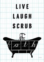 Letterform Tub Fine Art Print