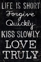 Life is Short Fine Art Print