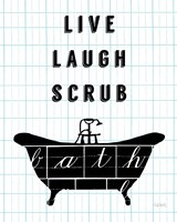 Letterform Tub Fine Art Print