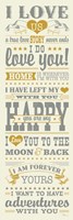 L-O-V-E I Color Fine Art Print