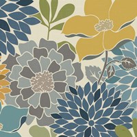 Modern Bouquet Square Fine Art Print