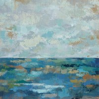 Seascape Sketches I Fine Art Print