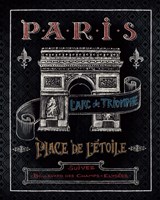 Travel to Paris II Framed Print