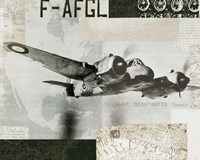 Wings Collage III Fine Art Print