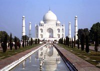 The Taj Mahal, Agra, India Fine Art Print