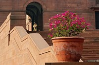 Steps, Central Secretariat, Raisina Hill, New Delhi, India Fine Art Print