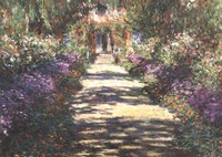 Garden at Giverny Fine Art Print