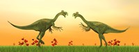 Two Gigantoraptors