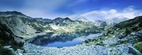 View of Ribno Banderishko Lake in Pirin National Park, Bulgaria Fine Art Print