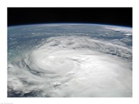 Tropical Storm Fay August 19, 2008 from the International Space Station Fine Art Print
