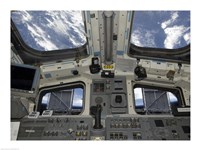 Solar panels on the Hubble Space Telescope Fine Art Print