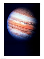 Close-up of Jupiter in space Fine Art Print